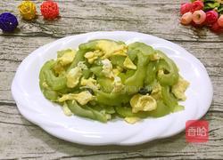 苦瓜炒鸡蛋的做法图解10