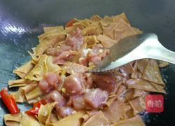 笋干炒肉片的做法图解9