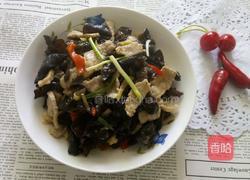 木耳炒肉的做法图解13