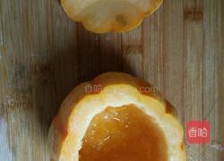 南瓜甜品盅的做法图解2