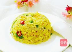 虾仁辣椒炒饭的做法图解11