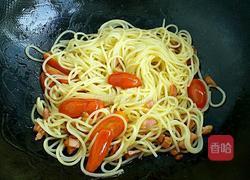 牛油果培根意面的做法图解6