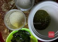 绿豆海带粥（炖锅版）的做法图解1