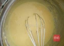 拉花戚风蛋糕(烤盘法）的做法图解5