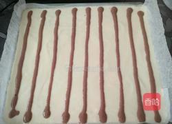 拉花戚风蛋糕(烤盘法）的做法图解17