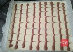 拉花戚风蛋糕(烤盘法）的做法图解18