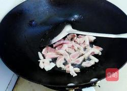 肉炒平菇的做法图解4