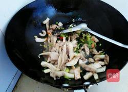 肉炒平菇的做法图解5