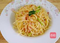 培根土豆丝的做法图解10