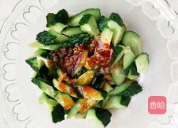 蒜泥黄瓜的做法图解4