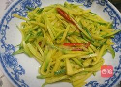 素炒南瓜丝的做法图解3