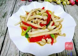 海鲜菇炒鸡丝的做法图解9