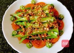 蒜蓉秋葵的做法图解8