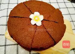 Cocoa Chiffon Cake Recipe Illustration 8