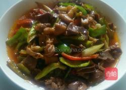 双椒鸭杂的做法图解9