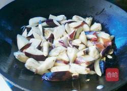 炝炒茄子的做法图解7