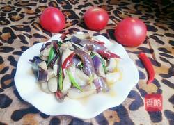 炝炒茄子的做法图解12