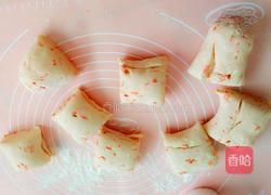 豆渣胡萝卜馒头的做法图解7