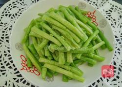 蚝油豇豆的做法图解4