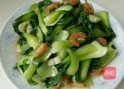 海米油菜的做法图解5