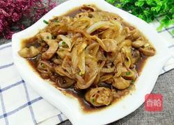 洋葱炒大肠的做法图解10