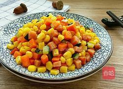 火腿炒玉米粒的做法图解7