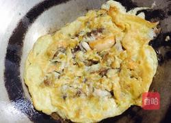 蛤蜊煎蛋的做法图解5