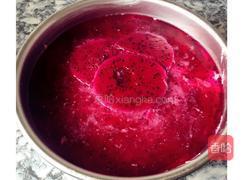 火龙果慕斯蛋糕的做法图解17