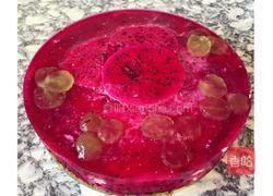 火龙果慕斯蛋糕的做法图解18