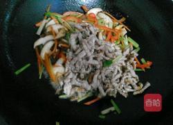 香菇炒肉丝的做法图解6