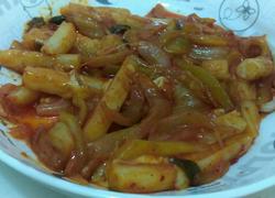芝士辣炒泡菜年糕