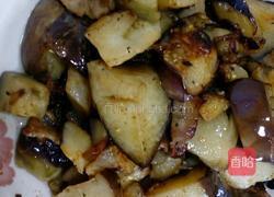 肉片炒茄子的做法图解5