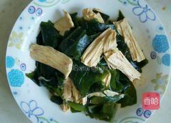 腐竹裙带菜的做法图解5