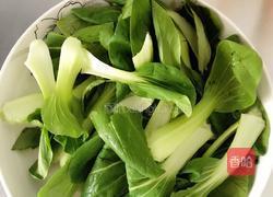 青菜肉丝面的做法图解1