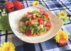 三色鸡丁的做法图解15