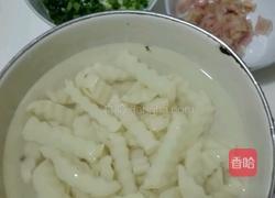 花生芝麻酱拌土豆条的做法图解1