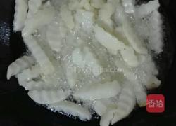 花生芝麻酱拌土豆条的做法图解2