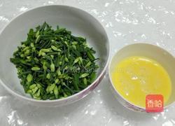 韭菜炒鸡蛋的做法图解2