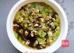 丝瓜鸡蛋紫菜汤的做法图解9