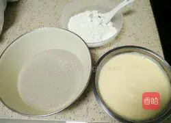 Illustration of how to make banana waffles 2