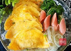 菠菜蛋饺粉丝汤的做法图解11