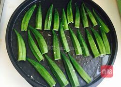 香煎秋葵的做法图解3