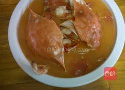 番茄梭子蟹的做法图解6