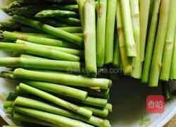 蒜香芦笋的做法图解2