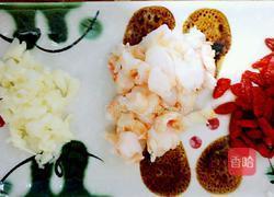 虾仁炝秋葵的做法图解1