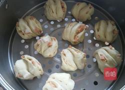 火腿小花卷的做法图解7