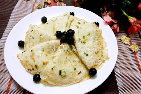 葱花蛋煎饼