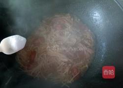 炒西红柿金针菇的做法图解5