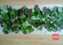 苏子叶咸菜的做法图解2