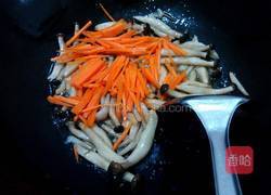 素炒蟹味菇的做法图解6